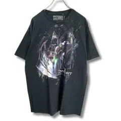 STAR CRAFT　スタークラフト　プリントTシャツ　古着　ゲーム　PA182