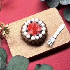 【おまけ付き】ミニチュアケーキ チョコ