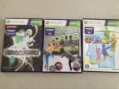 Xbox 360 Kinect ゲーム3本セット
