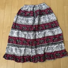スカート　象