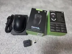 terra Pro ワイヤレスマウス 本体　&ドングル