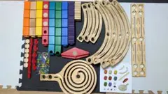 Hape Quadrilla ツイスト&レールセット クアドリラ ビー玉転がし