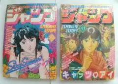 週刊少年ジャンプ 表紙 キャッツ♡アイ 1982年 2冊 雑誌 当時物 未開封品