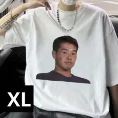 【XL/新品】野獣先輩 Tシャツ ビックプリント おしゃれ 田所浩二