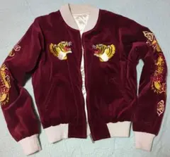⭐【VINTAGE貴重】パールダイバー スカジャン リバーシブル ミツワジップ ⭐【VINTAGE貴重】パールダイバー スカジャン リバーシブル
