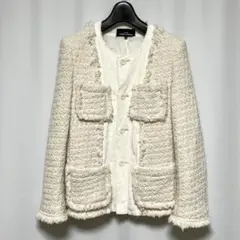 トリコ コムデギャルソン ツイード 4ポケット ドッキング ジャケット Mサイズ
