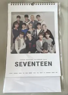 SEVENTEEN／2019卓上カレンダー（新品未開封品）