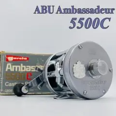 極希少◆77年 ABU アブ アンバサダー 5500C◆整備済 オールド 刻印