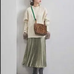UNITED ARROWS アコーディオンプリーツスカート