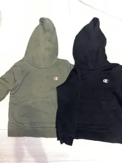 Champion フード付きトレーナー 2色セット