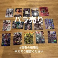 RIZIN ポテトスティック カード 8種類8枚セット バラ売り可