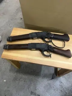 MGC  ウィンチェスターM73 ランダルカスタム　日本製 木製ビンテージ レア MGC] ウィンチェスター M73 ランダルカスタム SMG 金属モデル