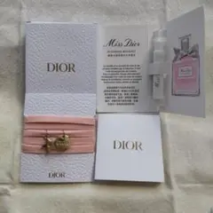 【Dior 】ピンクゴールド チャーム 香水サンプル付き