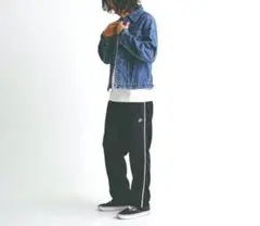 19SO　24/7 track slacks　　メンズ　トラックパンツ　黒