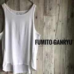 FUMITO GANRYU フミトガンリュウ　タンクトップ　ノースリーブ　変形