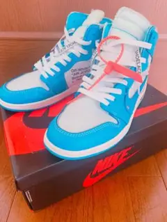 最終値下げ NIKE AIR JORDAN 1 OFF WHITE UNC