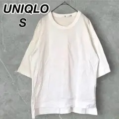 UNIQLO+J　スーピマコットンオーバーサイズTシャツ白/Sサイズ