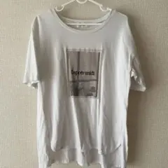 Elura ホワイト Tシャツ Fサイズ