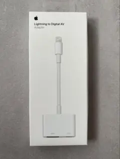 【純正・美品】Apple AVアダプタ 映像出力用