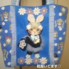 ＊コヤンイサムチョン＊小さめ2wayトートバック[サンダーちゃん誰と待ち合わせ]