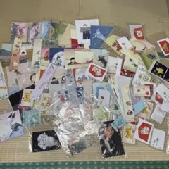 100枚まとめ売り　和紙ちぎり絵　見本のみ