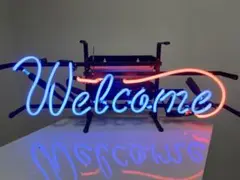 ネオンライト ウェルカムサイン