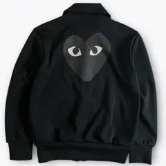 PLAY COMME des GARÇONSクリーム色ジップアップジャージXXL PLAY COMME des GARÇONSクリーム色ジップアップジャージXXL