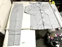 ミツミネ　日本製　綿100% 長袖、長ズボンパジャマ　Sサイズ　新品★け9997