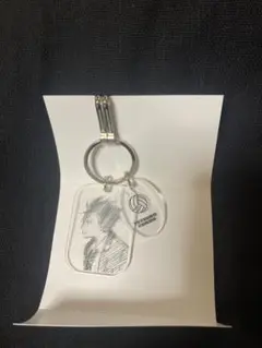 ハイキュー　FANPARK クリアベースキーホルダー　黒尾鉄朗