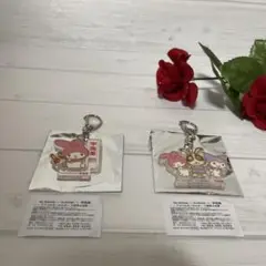 新品【非売品】アクリルキーホルダー　宇佐美×サンリオコラボ　2個セット♪