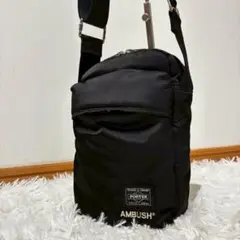 即完売品/美品　PORTER×AMBUSH ショルダーバック　黒　限定コラボ