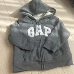 GAP フード付きトレーナー 18-24ヶ月 グレー