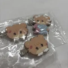 mikko characters フロッキーヘアクリップ 3個セット