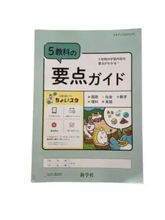 専用　　5教科の要点ガイド 3年生用