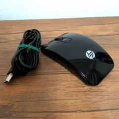 HP 有線マウス 黒 USB接続