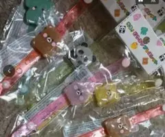 光るどうぶつブレスレットセット 5種類２セットづつ全部で10個