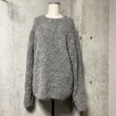 BEAMS alpaca wool Sweater knit
