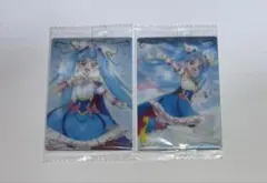 プリキュア イラストカード 2枚セット