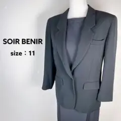 SOIRBENIR テーラードジャケット 肩パッドあり 喪服 礼服 黒 11