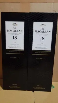 サントリー マッカラン18年 空箱のみ 2個