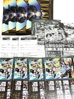 ジャンプGIGA ブラッククローバー クリアスタンド 付録各4セット