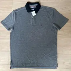 Tommy Hilfiger グレー ポロシャツ M