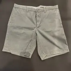 DENIME ライトウェイト グレー ショートパンツ