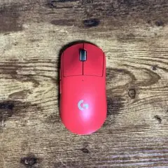 Logicool PRO X SUPERLIGHT レッド