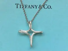 HA151ティファニー TIFFANY ネックレス ペレッティー オープンクロス