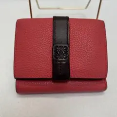 美品 ロエベ トライフォールドウォレット 財布 バッグ