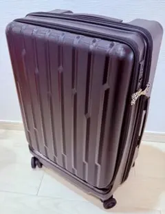 【中古】スーツケース ハードキャリー 60L GALE(ゲール) ブラック