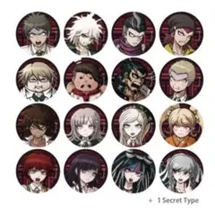 ダンガンロンパシリーズ　缶バッジBOX　Vol.2　コンプリートセット