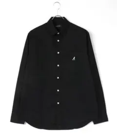 【別注・コラボ】ZIP FIVE × KANGOL 長袖オープンカラーシャツ