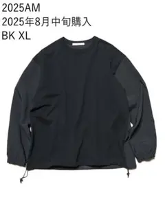 2025AW SOPHNET. FABRIC-MIX L/S TOP